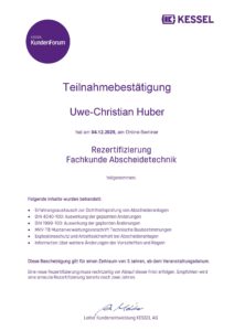 Zertifizierung Kanalsanierungsberater +
